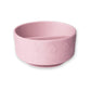 Pink Silicone Suction Bowl for Baby