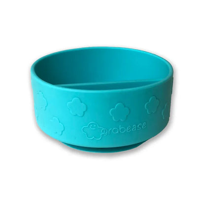 Teal Silicone Suction Bowl for Baby