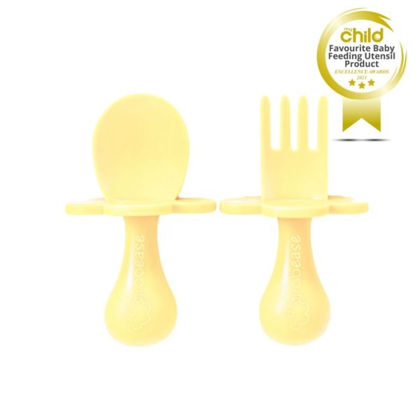 Lemon self-Feeding Fork and Spoon Set